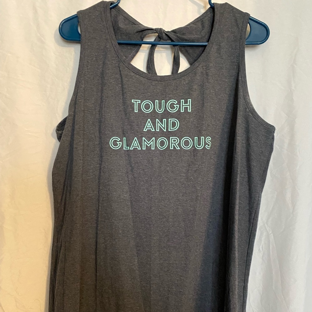 Ladies' activewear tank top. Size 14/16